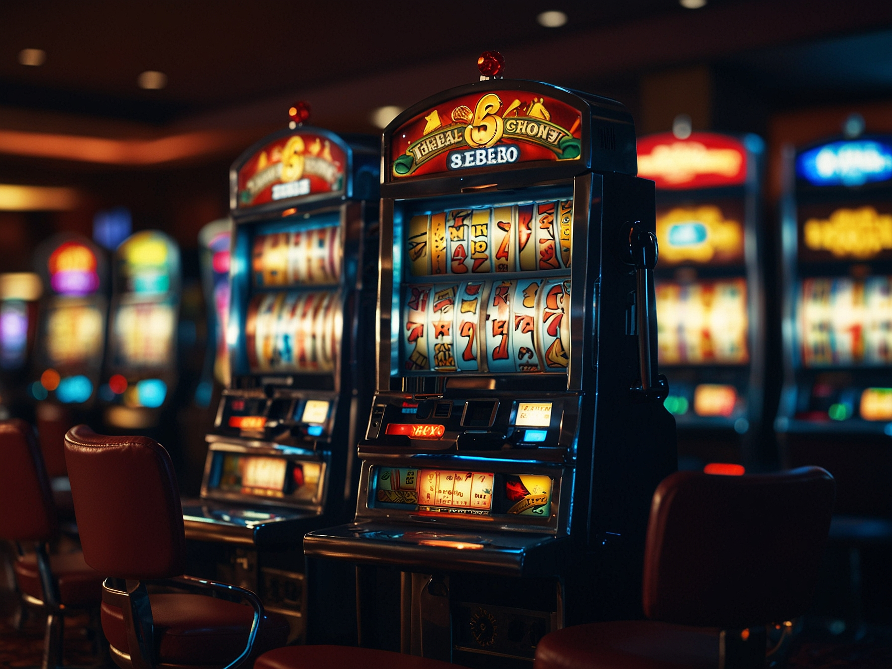Kolorowe automaty do gry w kasynie online